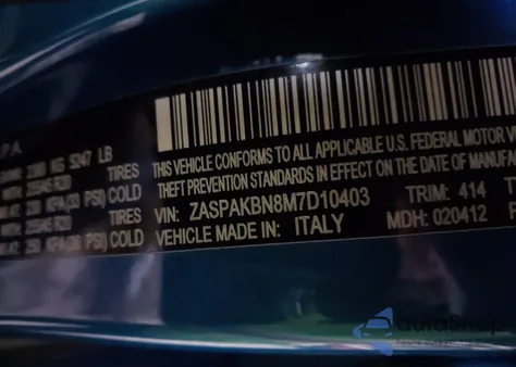 2021 Alfa Romeo Stelvio Ti Awd z USA, uszkodzony, nr VIN ZASPAKBN8M7D10403